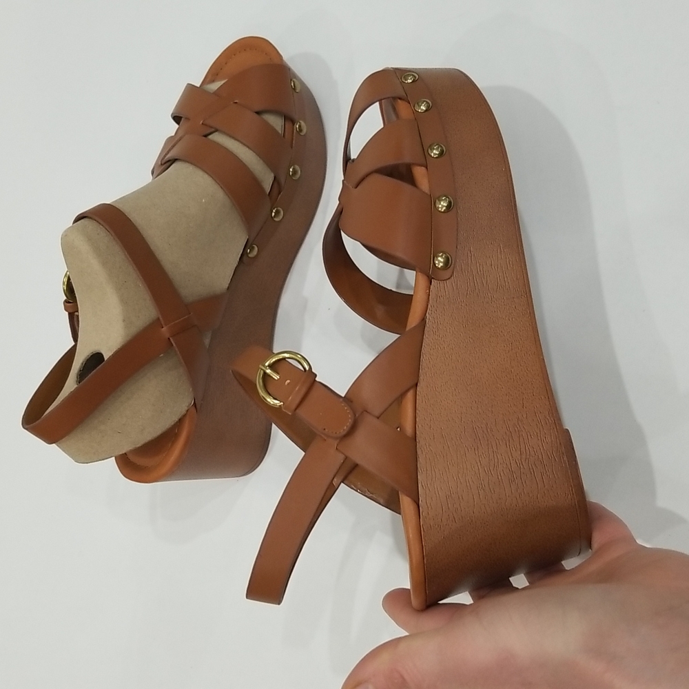 Nine West Annah Platform Wedge Sandals - Picture 5 of 9